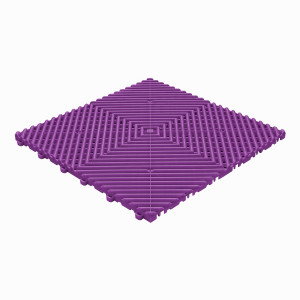 Beursstand vloer ronde ribben, voor indoor & outdoor, violet